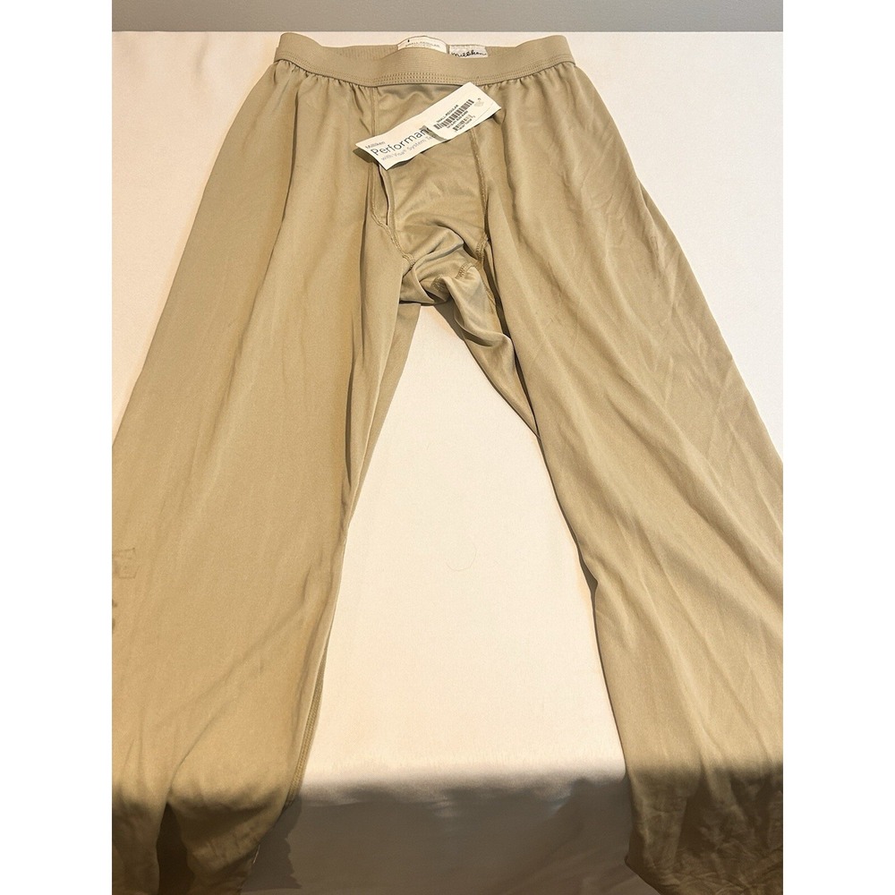 Milliken Gen III Level 1 Light Weight Cold Weather Drawers Tan Small Regular NEW
